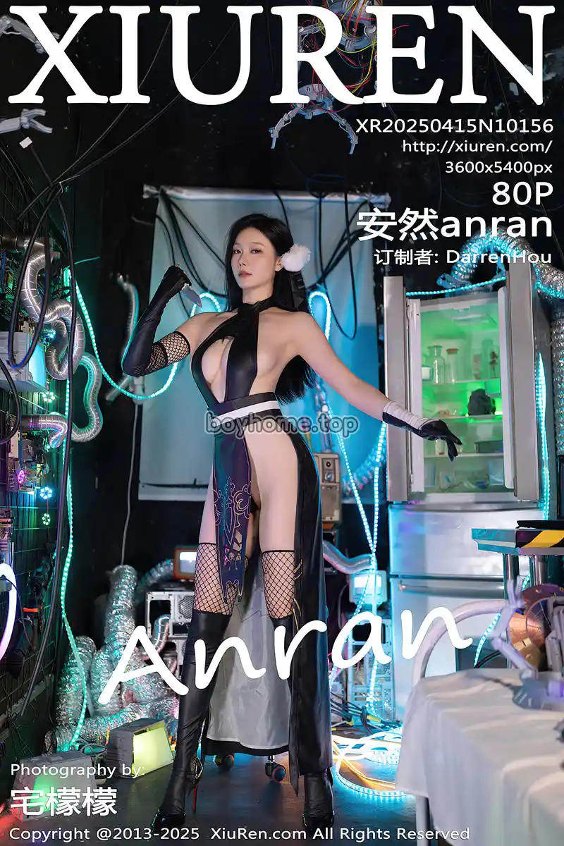 [XiuRen秀人网] NO.10156 模特安然anran性感Cosplay服饰配黑丝网袜秀曼妙身姿诱惑写真