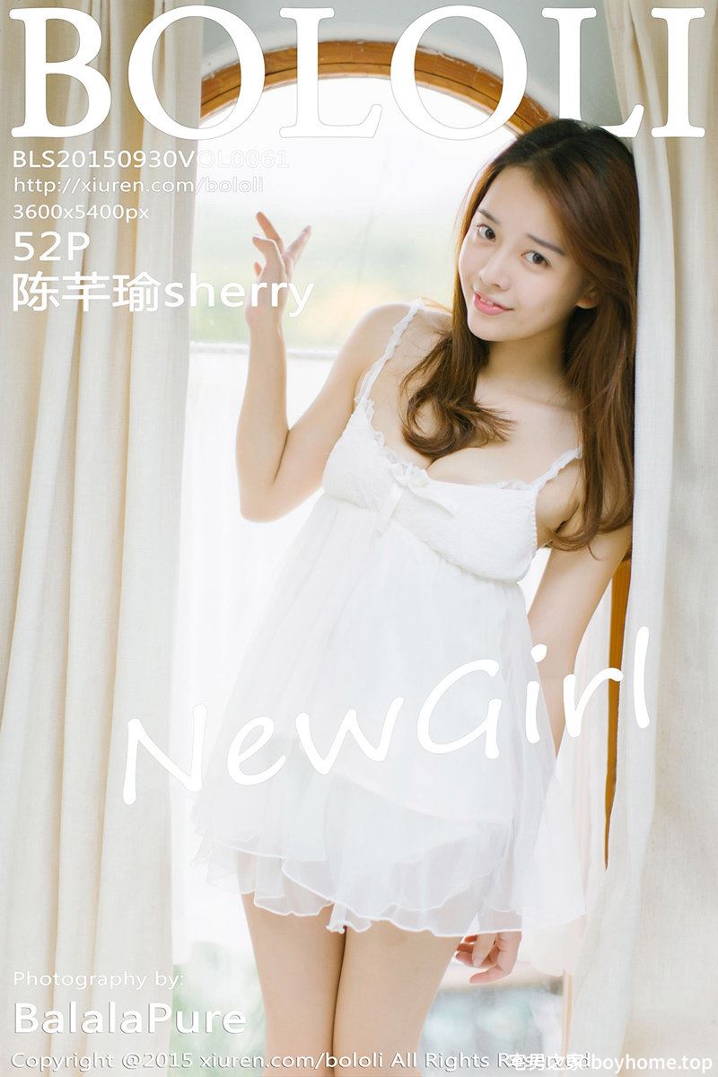 [BoLoli波萝社] Vol.061 嫩模陈芊瑜_sherry白色蕾丝内衣秀美胸妩媚诱惑写真