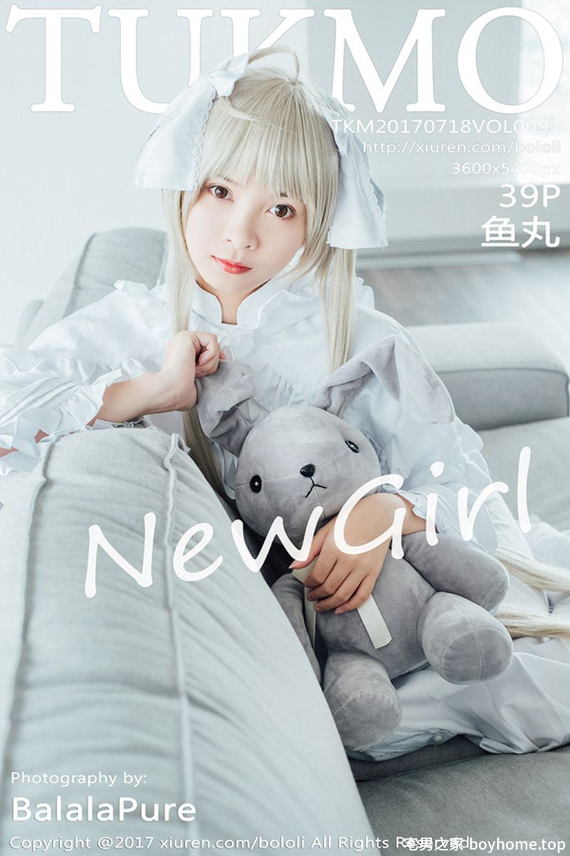 [Tukmo兔几盟] Vol.097 新人嫩模鱼丸COS春日野穹系列雪嫩皮肤甜美迷人写真